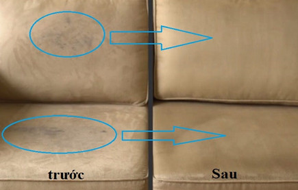 Cách tẩy ghế sofa da, nỉ dính mực cực kỳ đơn giản, hiệu quả